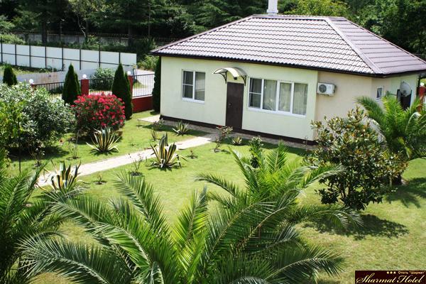 Hotel Sharmat Pizunda Exterior foto